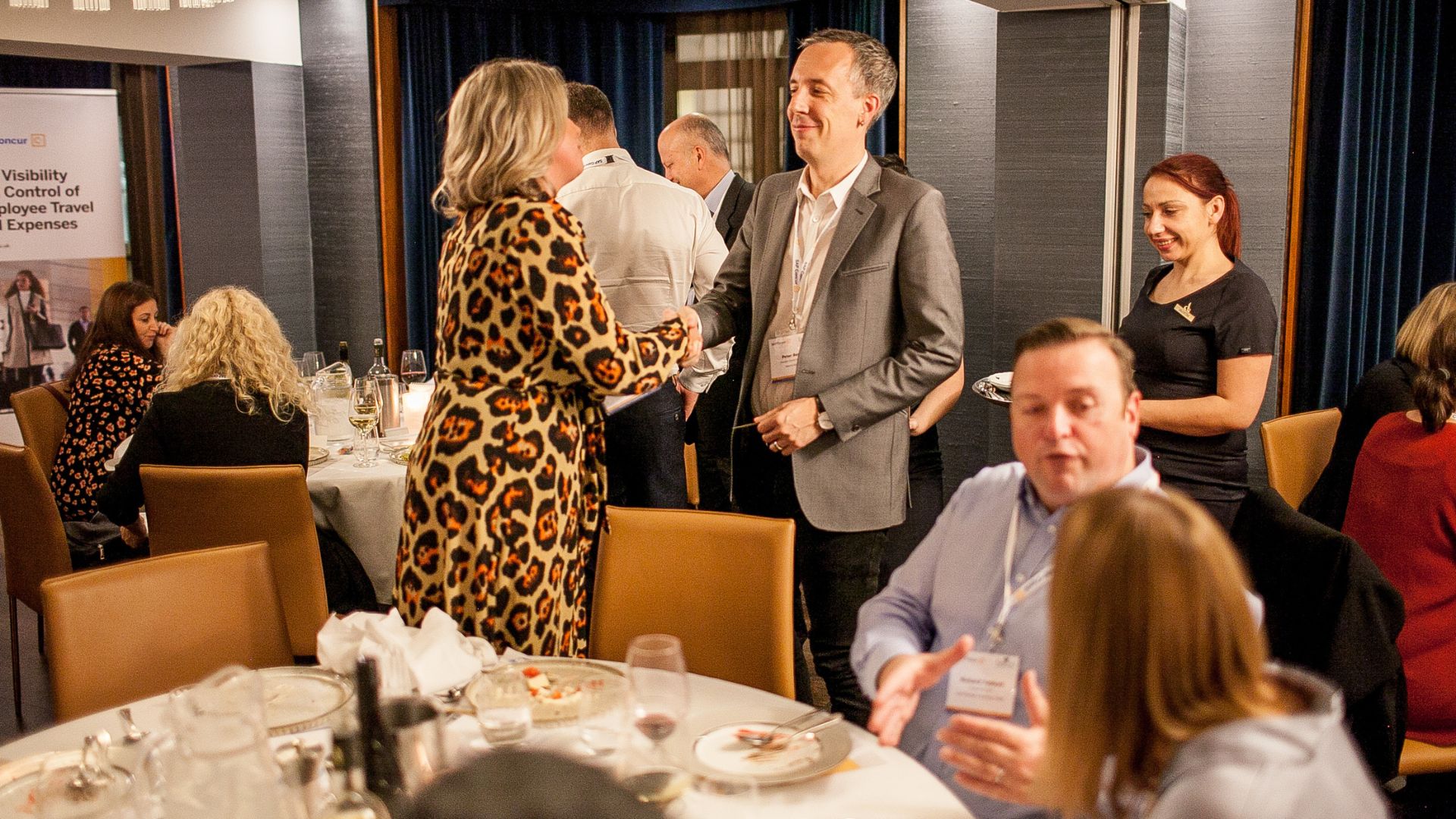 Executive event diner at lombardi house