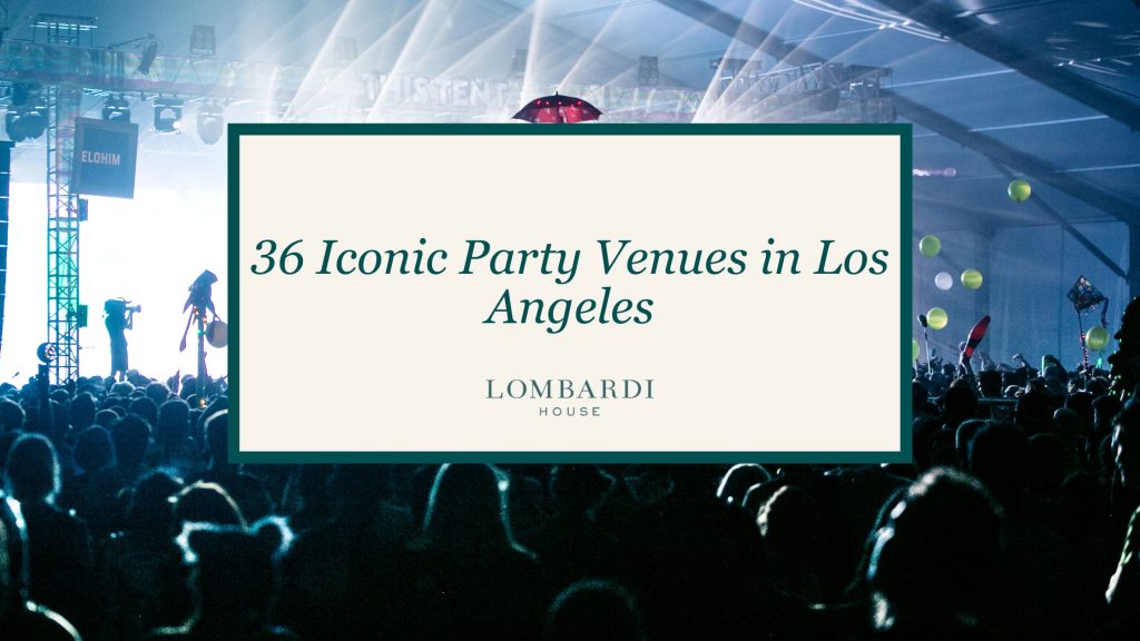 party venues - Lombardi House party venues